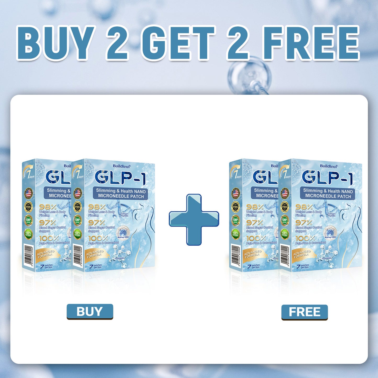 "Last 30 Minutes: Buy One, Get One Free!" 𝑩𝒖𝒊𝒍𝒅𝒍𝒆𝒂𝒇® 𝑻𝒊𝒓𝒛𝒆𝒑𝒂𝒕𝒊𝒅𝒆 𝑵𝒂𝒏𝒐 𝑴𝒊𝒄𝒓𝒐𝒏𝒆𝒆𝒅𝒍𝒆 𝑷𝒂𝒕𝒄𝒉 𝒘𝒊𝒕𝒉 𝑪𝒐𝒍𝒍𝒂𝒈𝒆𝒏 & 𝑴𝒂𝒕𝒓𝒊𝒙𝒚𝒍 3000丨Targets Obesity, Loose Skin, High Blood Pressure, Diabetes, Fatty Liver, Joint Pain, Brain Fog, Low Energy, Body Aches, and More 07