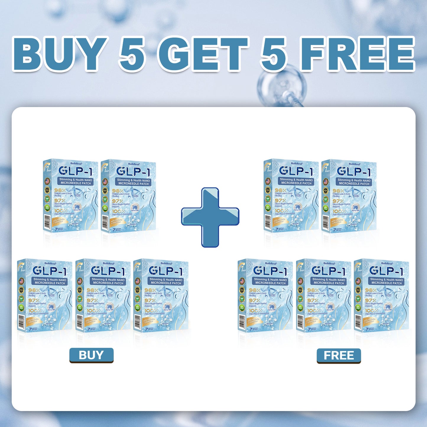 "Last 30 Minutes: Buy One, Get One Free!" 𝑩𝒖𝒊𝒍𝒅𝒍𝒆𝒂𝒇® 𝑻𝒊𝒓𝒛𝒆𝒑𝒂𝒕𝒊𝒅𝒆 𝑵𝒂𝒏𝒐 𝑴𝒊𝒄𝒓𝒐𝒏𝒆𝒆𝒅𝒍𝒆 𝑷𝒂𝒕𝒄𝒉 𝒘𝒊𝒕𝒉 𝑪𝒐𝒍𝒍𝒂𝒈𝒆𝒏 & 𝑴𝒂𝒕𝒓𝒊𝒙𝒚𝒍 3000丨Targets Obesity, Loose Skin, High Blood Pressure, Diabetes, Fatty Liver, Joint Pain, Brain Fog, Low Energy, Body Aches, and More 07
